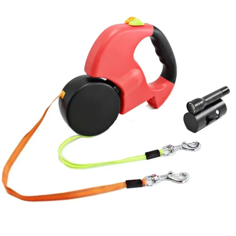 LED Automatic Retractable  Dog Leash 